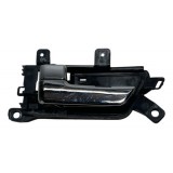 Maçaneta Interna Traseira Esquerda Kia Mohave 2012 H9568 Cinza Traseira