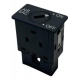 Botão Acionador Airbag On Off Vw Amarok 3.0 V6 2020 J119 Preto