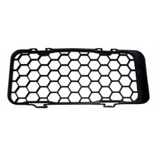 Grade Parachoque Diant Esq Vw Amarok 3.0 V6 2020 J313 Preto Fosco