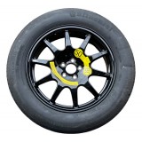 Roda Pneu Estepe Range Rover Velar 2.0 2020 175/80 R19 J1314 Preto