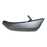 Moldura Parachoque Diant Esq Nissan Frontier 2021 J1388 Fosco Prateado