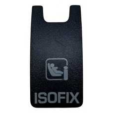 Acabamento Isofix Range Rover Velar 2.0 2020 J1590 Preto