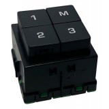 Botão Memória Banco Diant Direito Velar 2.0 2020 J1999 Preto