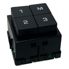 Botão Memória Banco Diant Direito Velar 2.0 2020 J1999 Preto