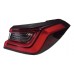 Lanterna Traseira Direita Honda City Hatch 2020 2024 J2408 Direito/passageiro Vermelho