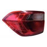 Lanterna Traseira Esquerda Ford Escosport 2013 2021 J2514 Esquerdo/motorista Vermelho
