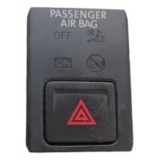 Botão  Pisca Alerta Vw Taos 2022 A 2024 2gj919225rdw J2541 Preto