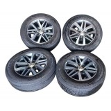 Jogo Roda Aro 18 Pneu 265/60 Hilux Sw4 2018 1