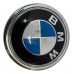 Emblema Tampa Traseira Bmw X5 Com Detalhe Prata