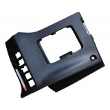 Acabamento Esquerdo Painel Outlander 3.0 V6 2015 Preto Listras