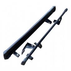 Estribo Spoiler Lateral Volkswagen Amarok 2011/2023 Par Preto