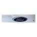 Aplique Tampa Traseira Ford Focus Sedan 2014/2017 Detalhe Branco