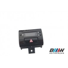 Botão Alerta Hilux Sw4 2017 B4587 Preto