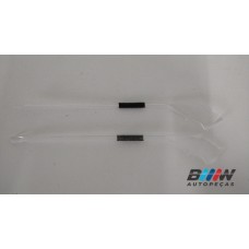 Par Refletor Led Acabamento Mini Cooper S 2009 B6204 Branco