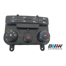 Botão Comando Ar Condicionado I30 2013 C/ Desgaste B7694 Preto