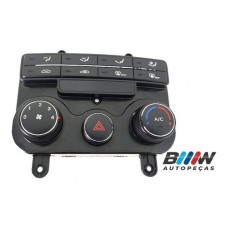 Botão Comando Ar Condicionado I30 2013 C/ Desgaste B7695 Preto