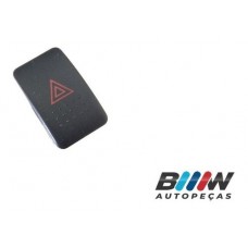 Botão Comando Alerta Honda Civic 2002 B7742 Preto