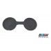 Borracha Proteção Porta Copos Bmw 320 2021 C2135 6806844 Preto