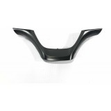 Moldura Acabamento Volante Bmw 320 2014 62558406b C6147 Liso Cinza-escuro