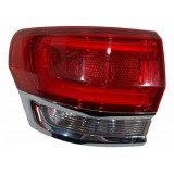 Lanterna Traseira Esquerda Gran Cherokee 2014 Original C9354 Esquerdo/motorista Vermelho