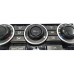 Botão Comando Ar Condicionado Freelander 2 12 Detalhe D1992 Preto