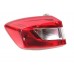 Lanterna Traseira Esquerda Gm Cruze 2016 Ltz Turbo D3993 Esquerdo/motorista Vermelho