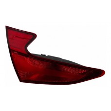 Lanterna Tampa Traseira Esquerda Hb20 2020 C9675 Esquerdo Vermelho