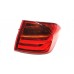 Lanterna Tampa Tras Direita Bmw 320i 2017 C/detalhe D7915 Direito/passageiro Vermelho