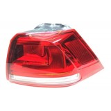 Lanterna Traseira Direita Vw Golf 2014 D8032 Vermelho Direito/passageiro