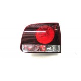 Lanterna Tampa Traseira Dir Vw Touareg 2007 C/ Riscos D8049 Vermelho Direito/passageiro