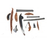 Kit Corrente Audi A4 2.0 Tfsi 2018 F2237 Prateado