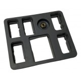 Acabamento Botãoes Painel Toyota Hilux 2015 G5715 Bege