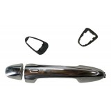 Maçaneta Externa Porta Diant Dir Toyota Hilux Sw4 2020 G6071 Prateado