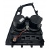 Moldura Central Console Porta Copos Bmw 320i 2013 H6214 Preto